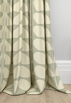 Orla Kiely Jumbo Solid Stem, Pebble - Made to Measure Curtains